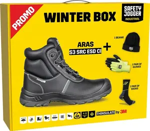 Зимний комплект защитной рабочей обуви Safety Jogger PROMOARAS Размер 44