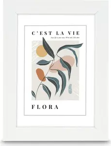 Hama Flora Plastmasas Fotorāmis Balts 30 x 40 cm