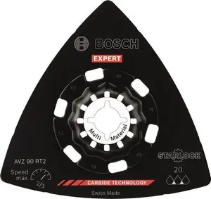 Bosch EXPERT AVZ 90 RT2 2608902061 Sanding Plate 90mm Carbide Grit