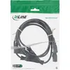 InLine 16633A Power Cable Y-Splitter 1.8m Photo 2