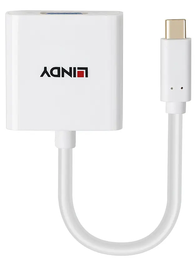 Lindy USB Type-C uz VGA pārveidotājs