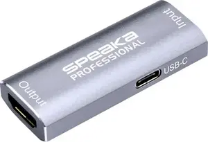 SpeaKa Professional SP-HDMIR-200 HDMI Repeater for signal extension up to 25 meters