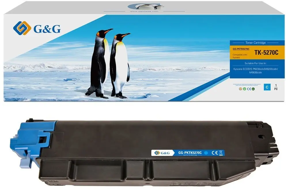 G&G Saderīgs tonera kasetne Ciāna Kyocera