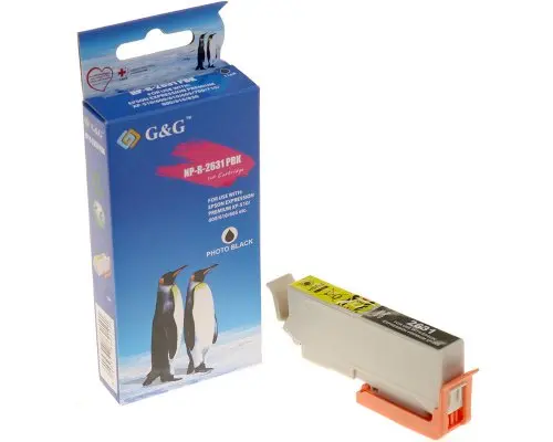 G&G saderīga tintes kasetne ar palielinātu