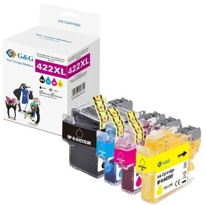 G&G 4 tintes kasetņu komplekts aizvieto