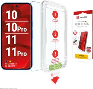 DISPLEX Real Glass ekrāna aizsargstikls priekš Google Pixel 11 un 11 Pro