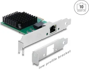 Delock PCI Express x1 Tīkla karte 10 Gigabit LAN 1 x RJ45 RTL8127