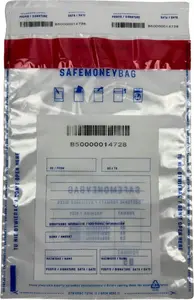 Dymo SAFEMONEYBAG Прозрачные защитные депозитные конверты формата B5