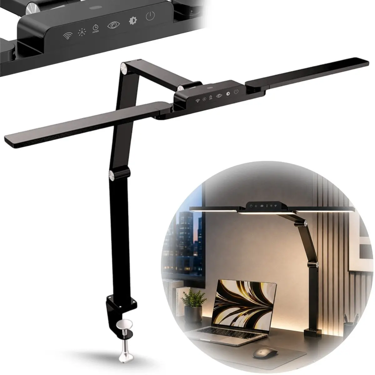 Wozinsky WLM-800 monitora lampa ar tālvadības