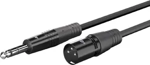 Goobay XLR to 6.35 mm jack cable 1.5 m