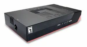 LevelOne GSW-0507 Unmanaged Ethernet Switch with 5 Gigabit Ports and Plastic Housing