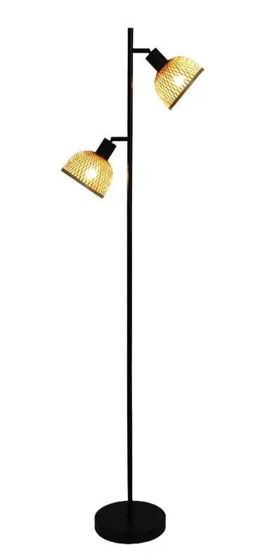 Grīdas lampa Corbo Bamboo 2xE27, R6322001-2F