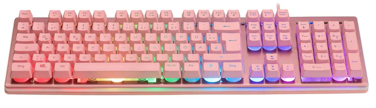 Deltaco Gaming PK75 Keyboard RGB Pink Photo 8