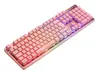 Deltaco Gaming PK75 Keyboard RGB Pink Photo 12