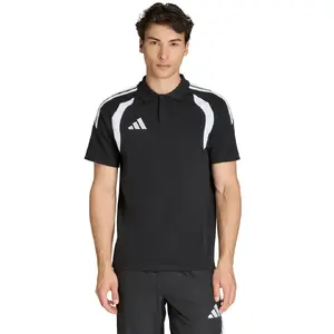 adidas Tiro 26 League Polo vīriešu melns sporta krekls