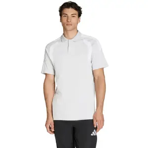 adidas Tiro 26 League Polo vīriešu gaiši pelēks krekls