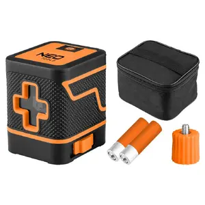 NEO tools 75-146 Zaļais krustlīniju lāzers 15 m ar futrāli