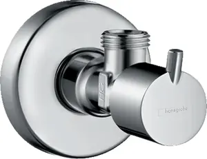 Hansgrohe Angle Valve S 1/2 inch x 3/8 inch 13901000