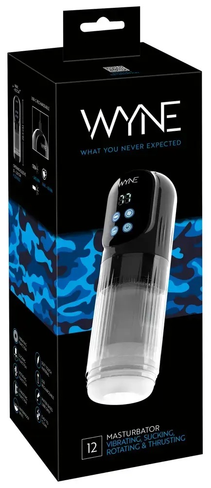 WYNE Masturbator 12 automātiskais masturbators ar