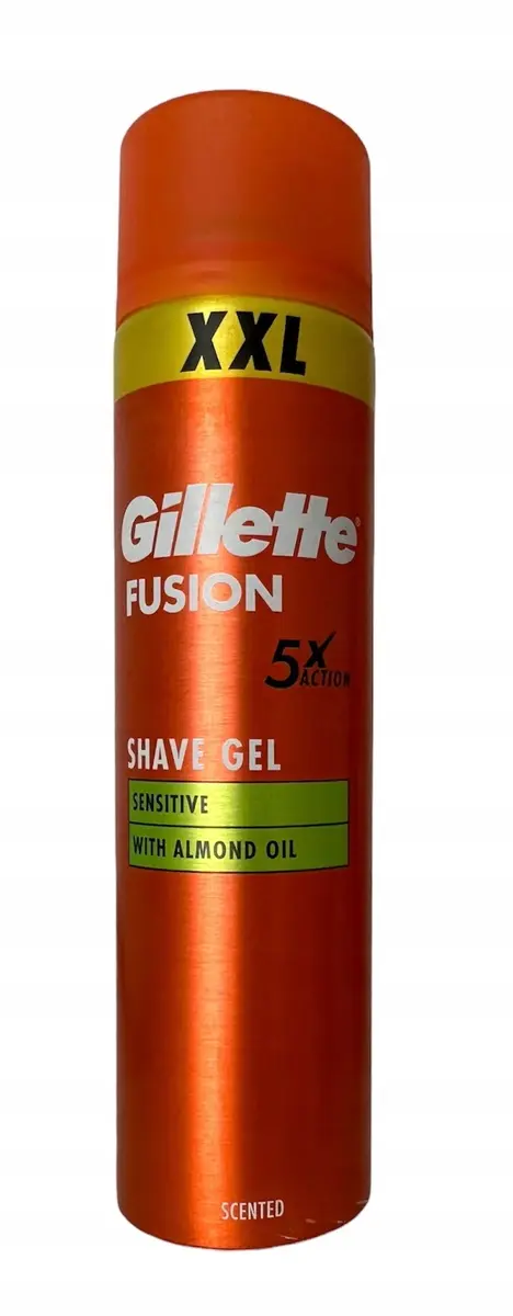 Procter Gillette Fusion Sensitive XXL skūšanās