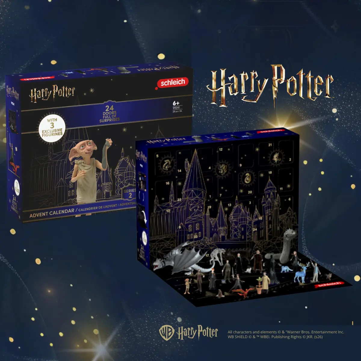 Schleich Harry Potter Mini Figures Advent Calendar Series 2 Photo 2