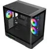 Fortron M581 Midi Tower Case Black Photo 2