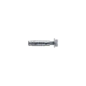 G_B_FISSAGGI Anchor Bolts TNTRV06 10X45 M6X50 Grade 8.8 Zinc Plated Pack of 50