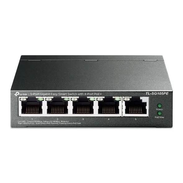 TP-Link TL-SG105PE tīkla komutators ar 5