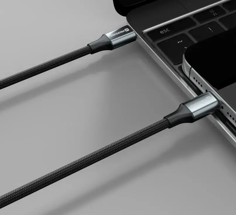 Кабель SWISSTEN Textile II USB-C на Lightning Photo 5
