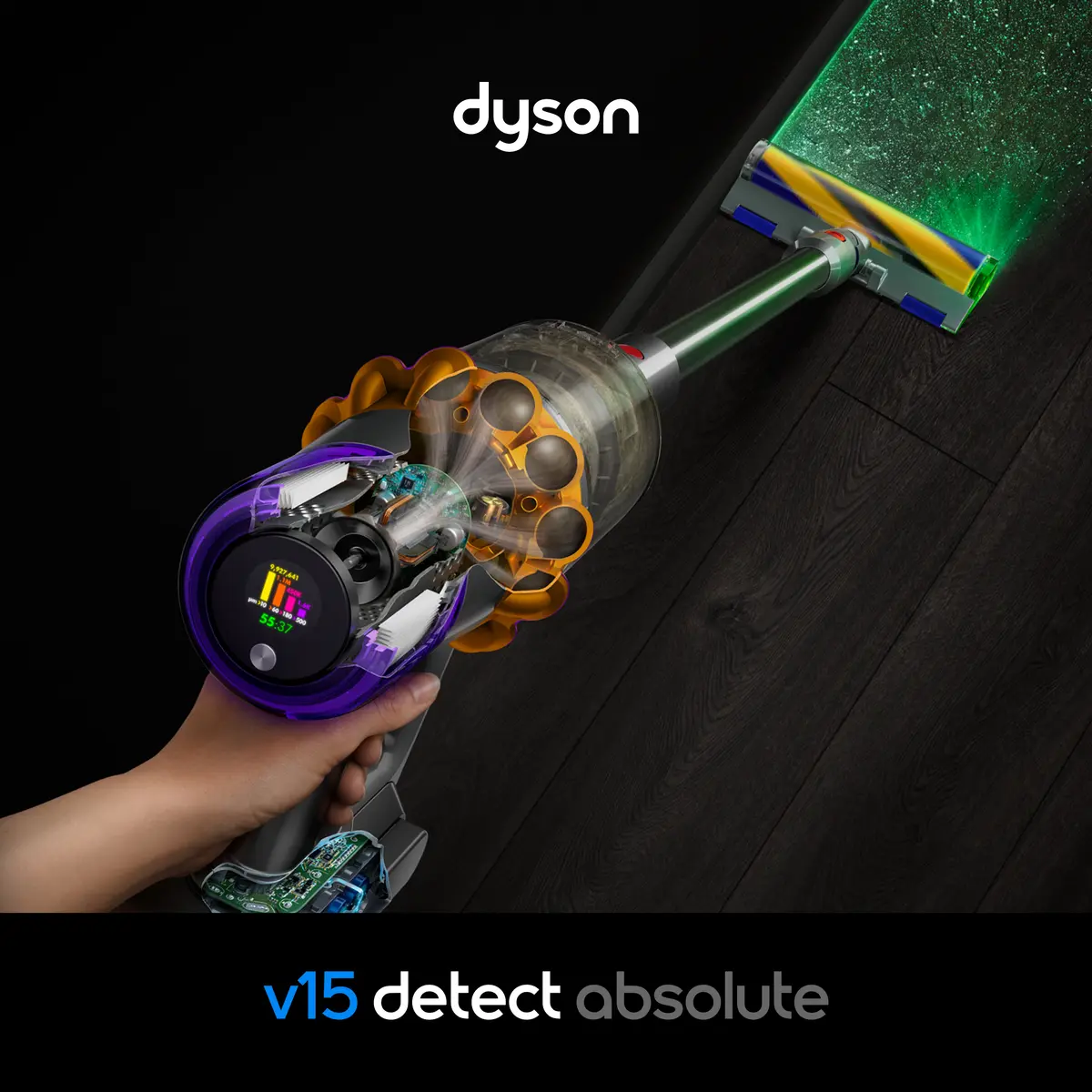 Dyson V15 Detect Absolute Stick Vacuum Cleaner Photo 2