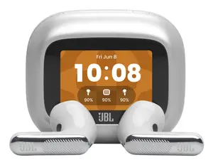 JBL Live Flex 4 Wireless In-ear Headset Bluetooth Silver with 20-40000 Hz Frequency