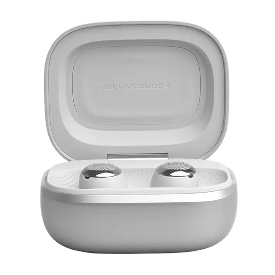 JBL Live Buds 4 Wireless In-ear Headset Silver Photo 4