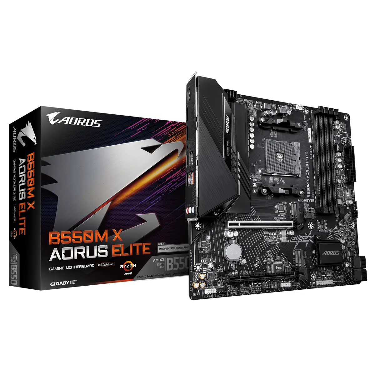 Pamatplate GIGABYTE B550M X AORUS ELITE