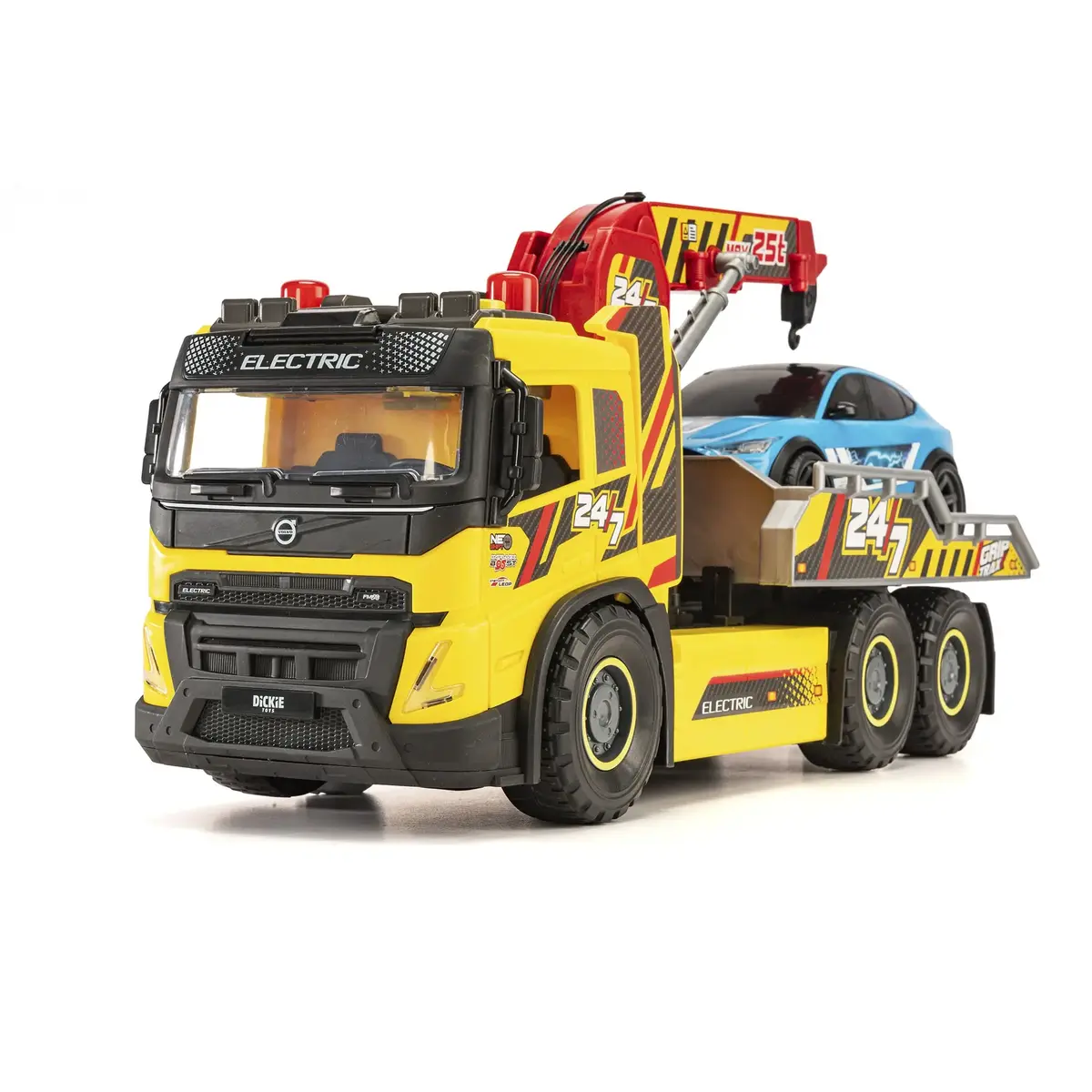 Большой эвакуатор Simba-Dickie Volvo FMX с Ford Mustang Photo 2