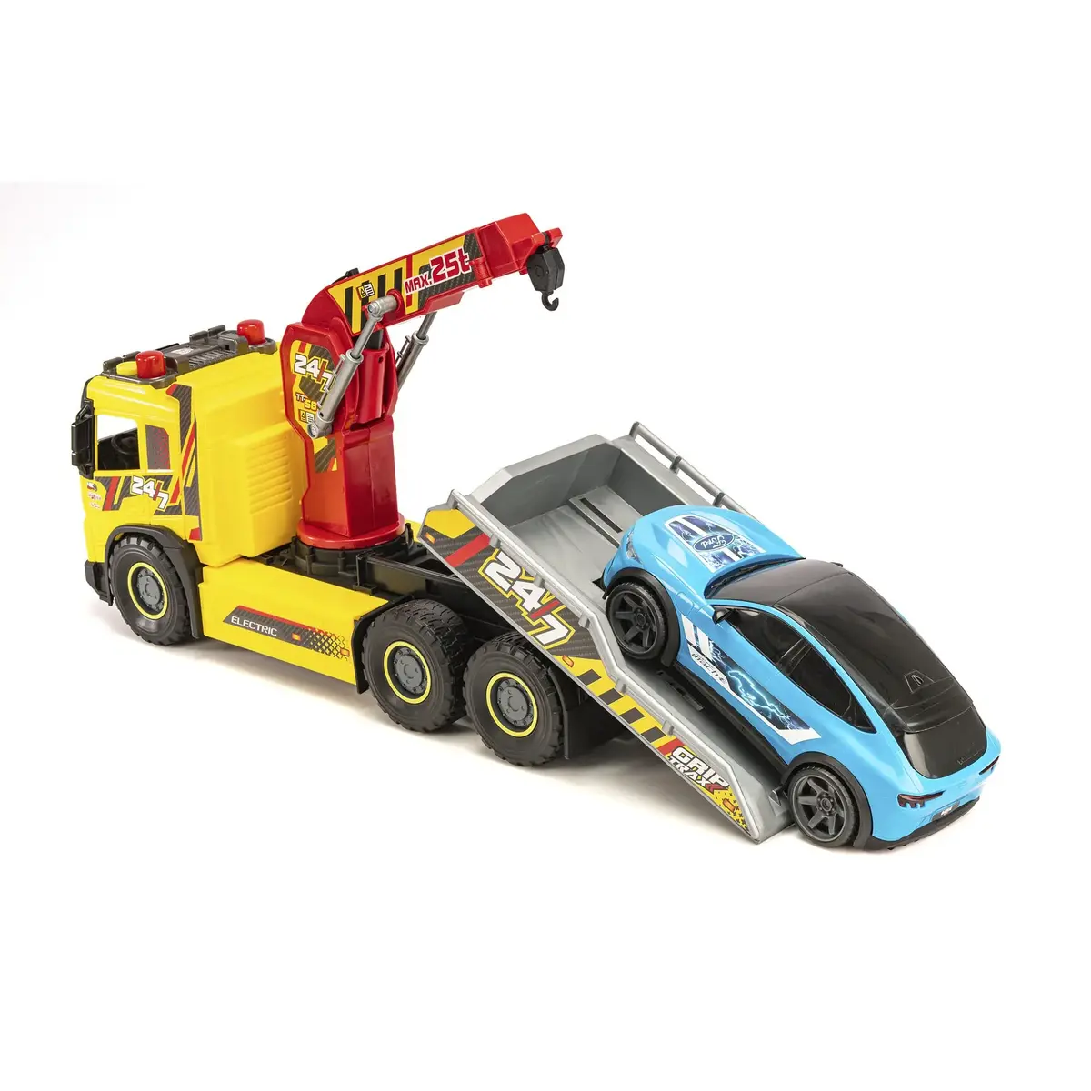 Большой эвакуатор Simba-Dickie Volvo FMX с Ford Mustang Photo 5
