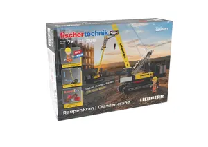 Строительный набор Fischertechnik гусеничный кран Liebherr LR 1110 из 200 деталей