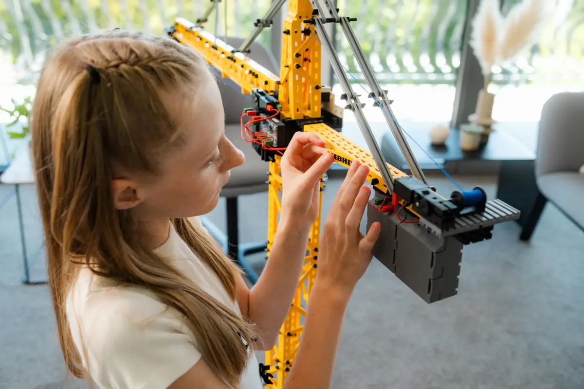 Fischertechnik High-Top EC-H Crane RC Photo 4