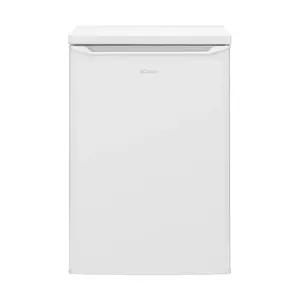 Bomann VS7258W Undercounter Refrigerator with Inverter Compressor LED Lighting 3 Glass Shelves and Reversible Door