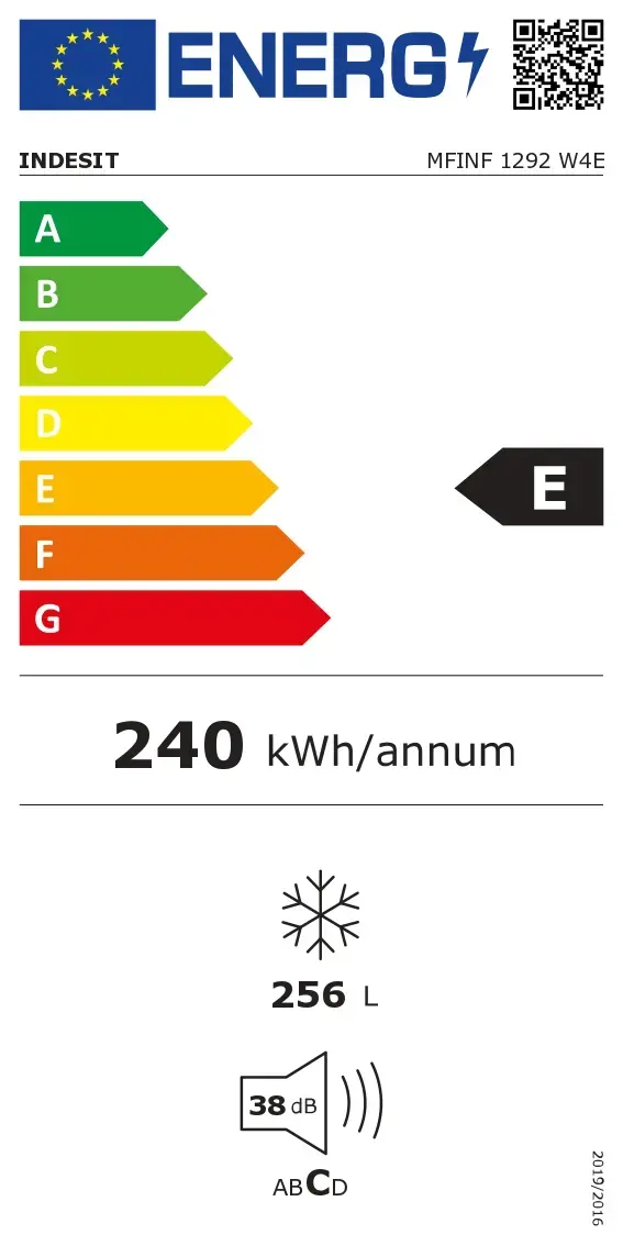 Vertikālā saldētava Indesit MFINF1292W4E Photo 6