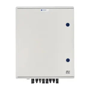 Hermetic IP66 DC/AC Switchgear EMITER with Dehn 1000V Type 1+2 DC Surge Arrester, 6 PV Strings, 6 MPPT, Dehn Type 1+2 AC Surge Arrester, 100A 3-Phase