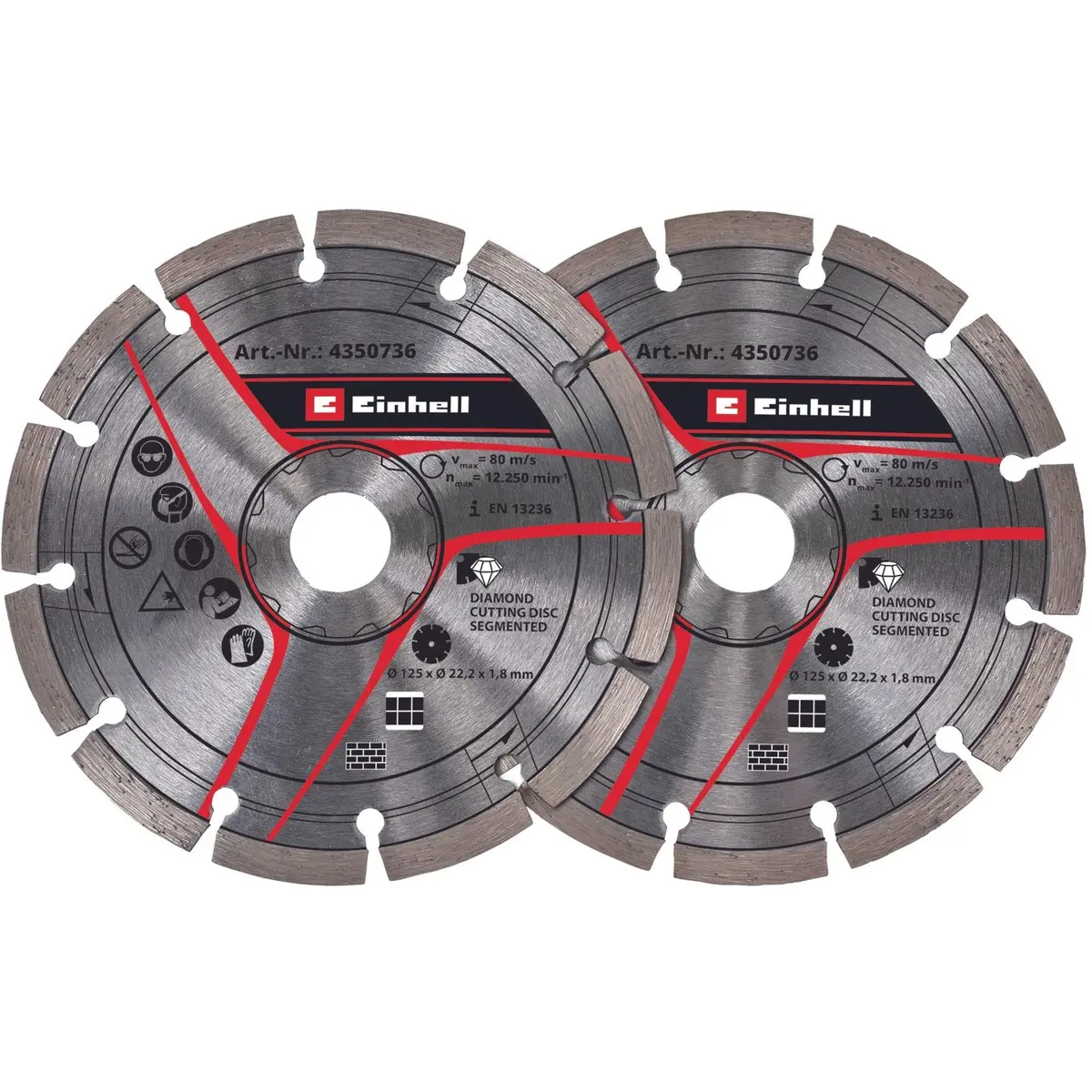 Dimanta griezējdisks Einhell 4350736 ar 125