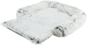 Лежак для домашних животных Trixie Harvey 70 x 90 см бело-черный