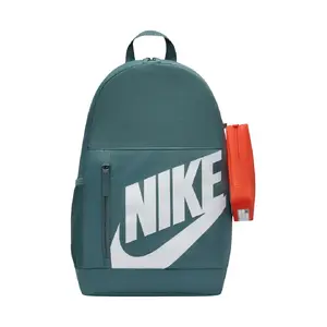 Zaļa Nike Elemental mugursoma ar oranžu penāli HJ4186-382