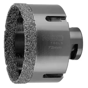 NEO tools 55-316 Dimanta kroņurbis 72 mm ar M14 vītni