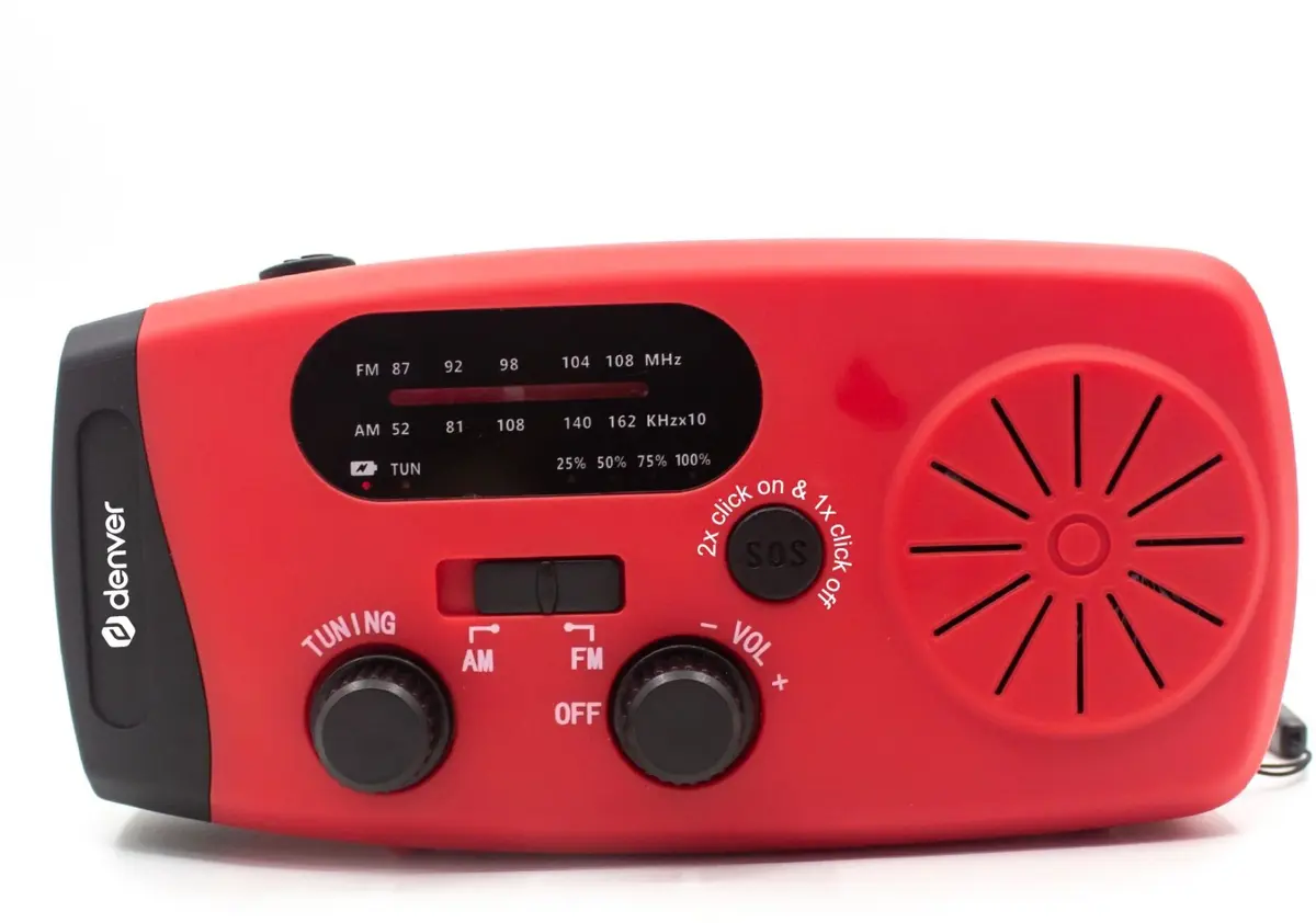 DENVER SCR-2007 Pulkstenis-radio ar digitālo uztvērēju
