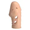 FOR HIM Socker Textured Penis Sleeve Natural Photo 5