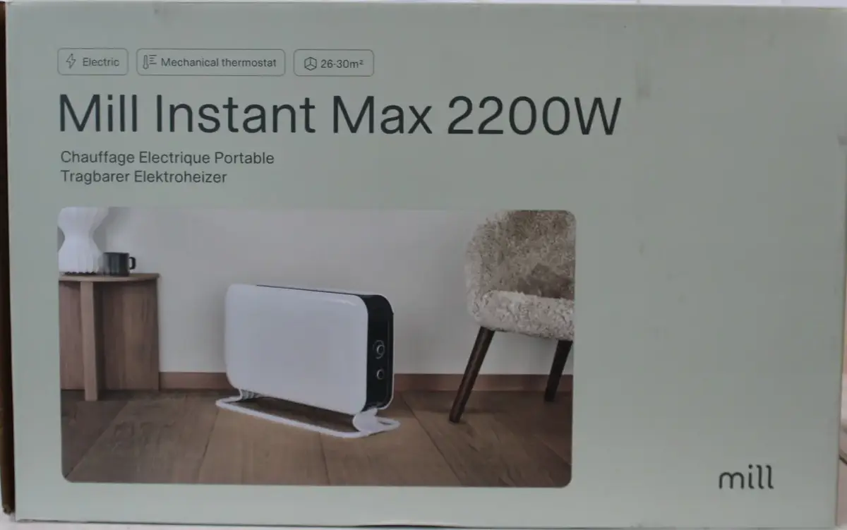 Mill CO2200MECMAX Konvekcijas sildītājs 2200W Photo 3