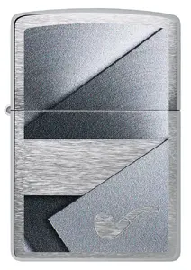 Зажигалка Zippo 47191 Pipe Design ветрозащитная металлическая перезаправляемая