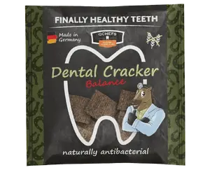 QCHEFS Horse Treat Dental Cracker Balance 63 g grain-free natural complementary feed for daily dental care and oral health