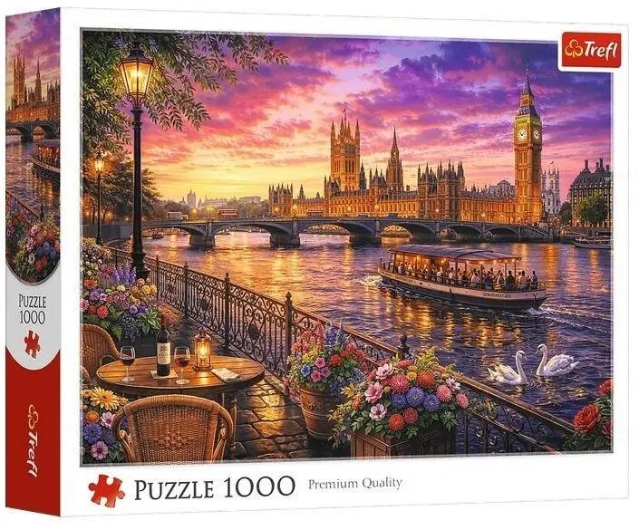 Trefl 1000 gabalu puzle Londona Vakarā